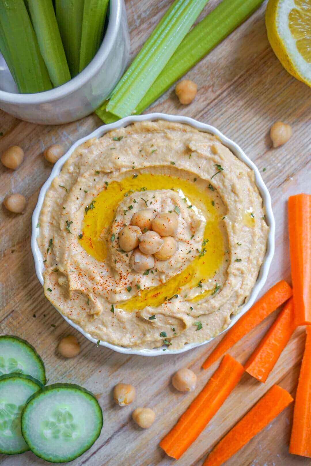 Easy Homemade Hummus-image
