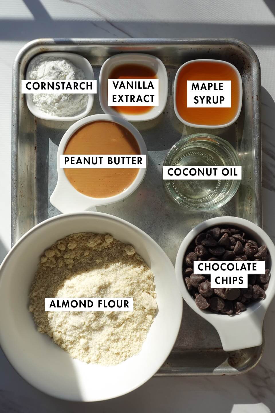 ingredients needed to make homemade Tagalongs