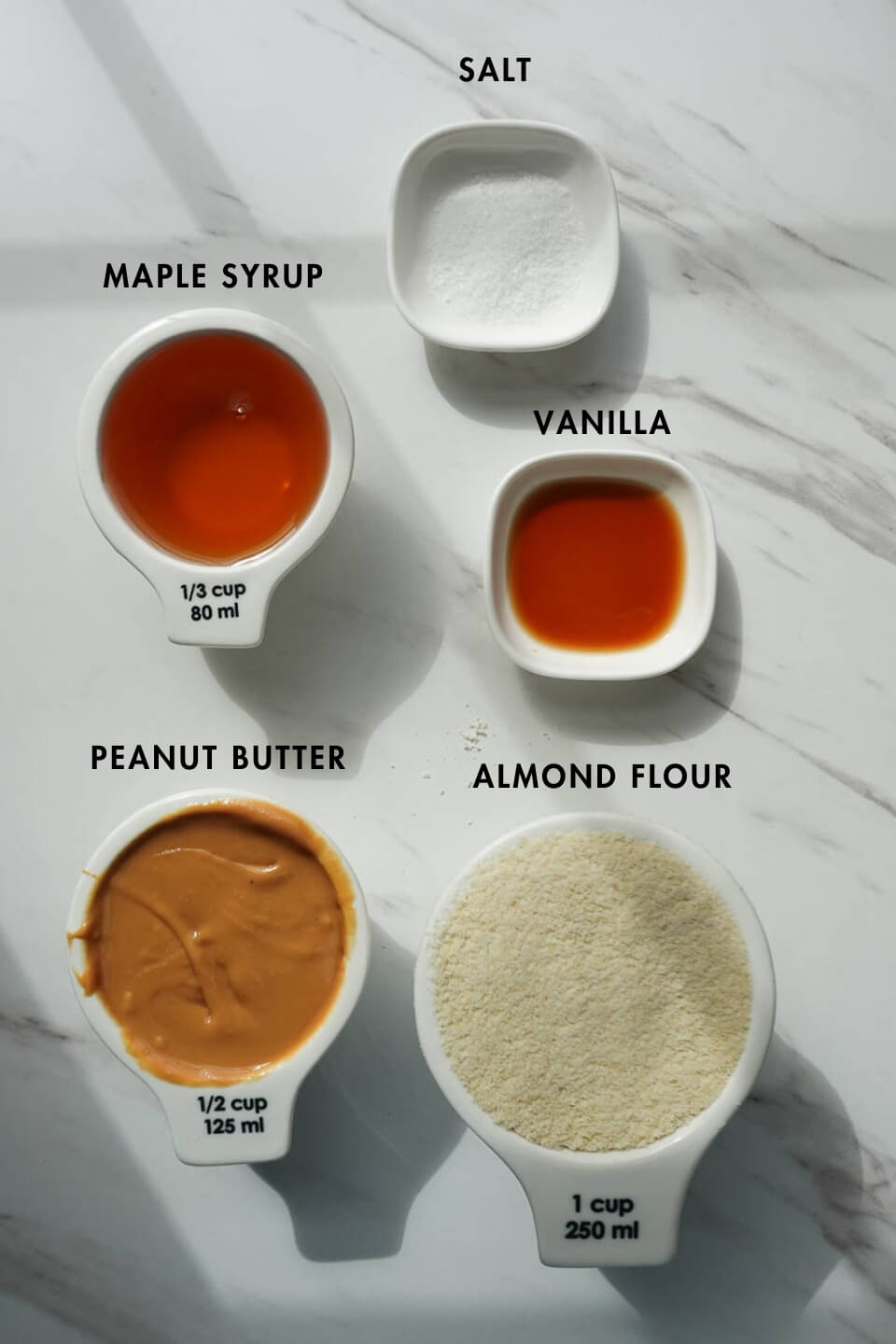 ingredients for homemade nutter butter cookies