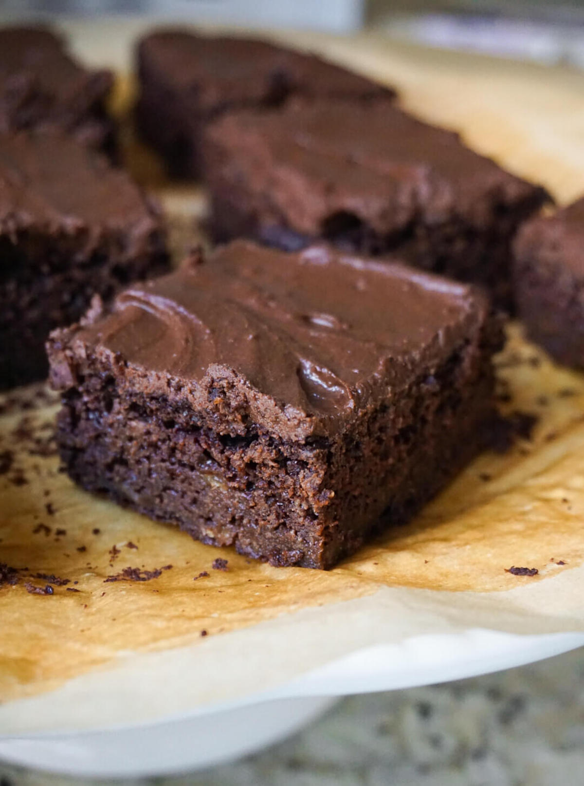 Vegan Chocolate Snack Cake (glutenfree) Boo Boo's Bakery