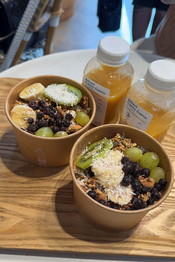 Acai bowl from Wild & the Moon in Paris.