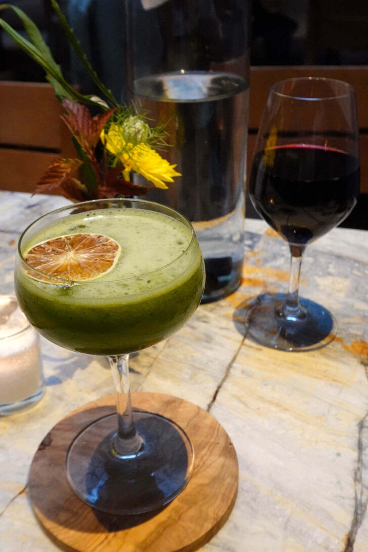 Drinks at Mesa de Hoy in Paris.