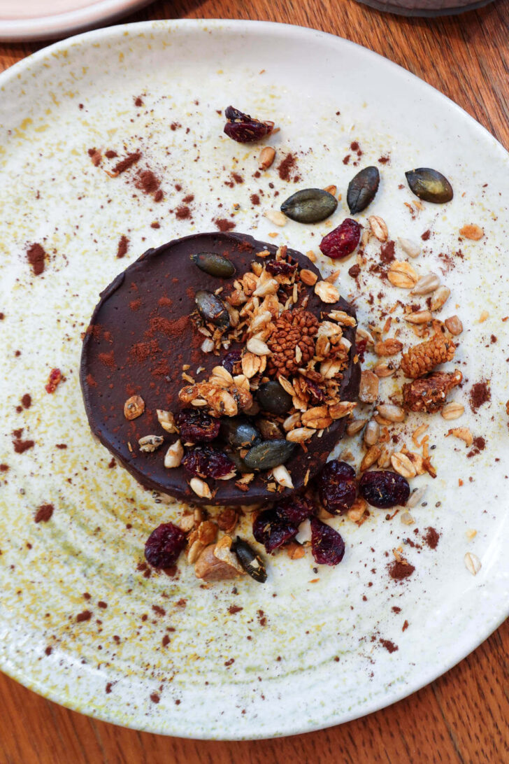 No bake chocolate torte.